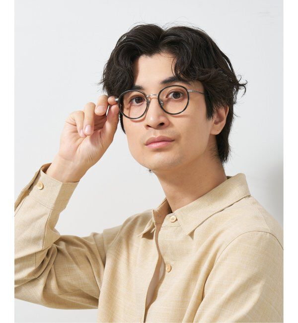  「Zoff|UNITED ARROWS|ボストン型 メガネ ｜ ユナイテッドアローズ ビジネス 軽量 レンズ交換券付」|メガネ|