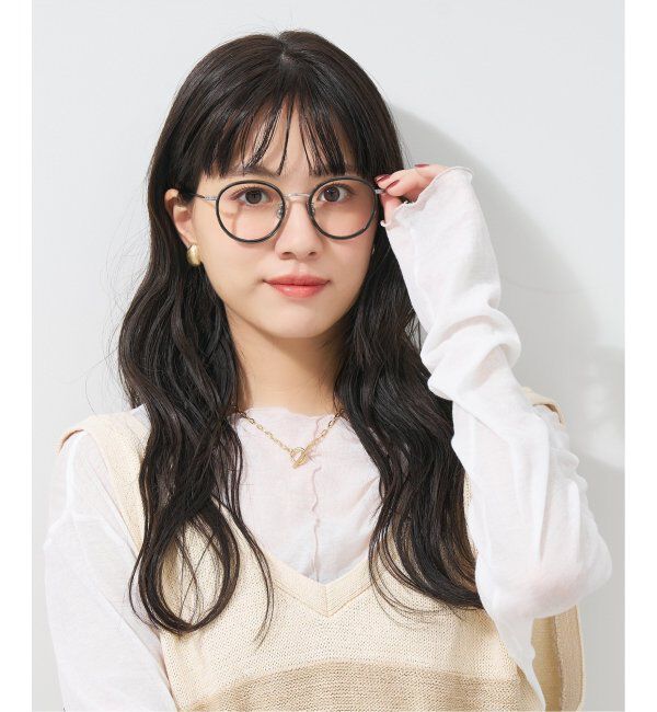  「Zoff|UNITED ARROWS|ボストン型 メガネ ｜ ユナイテッドアローズ ビジネス 軽量 レンズ交換券付」|メガネ|