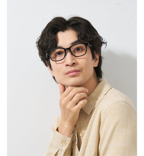  「Zoff|UNITED ARROWS|ウェリントン型 メガネ｜ユナイテッドアローズ  ビジネス レンズ交換券付」|メガネ|