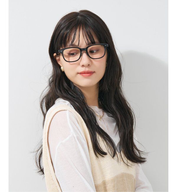  「Zoff|UNITED ARROWS|ウェリントン型 メガネ｜ユナイテッドアローズ  ビジネス レンズ交換券付」|メガネ|