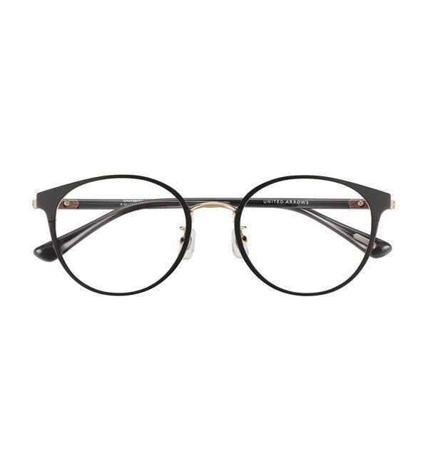  「Zoff|UNITED ARROWS|ボストン型 メガネ｜ ユナイテッドアローズ レンズ交換券付」|メガネ|