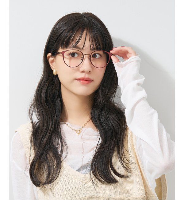  「Zoff|UNITED ARROWS|ボストン型 メガネ｜ ユナイテッドアローズ レンズ交換券付」|メガネ|