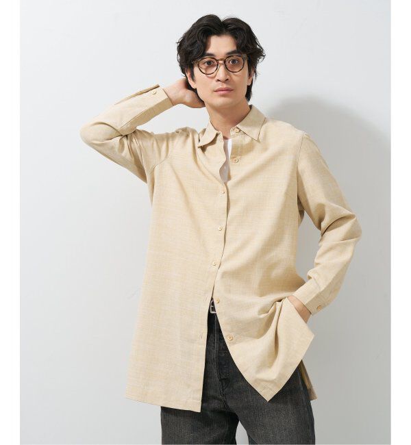  「Zoff|UNITED ARROWS|ボストン型 メガネ｜ユナイテッドアローズ プレミアム レンズ交換券付」|メガネ|薄ブラウン1