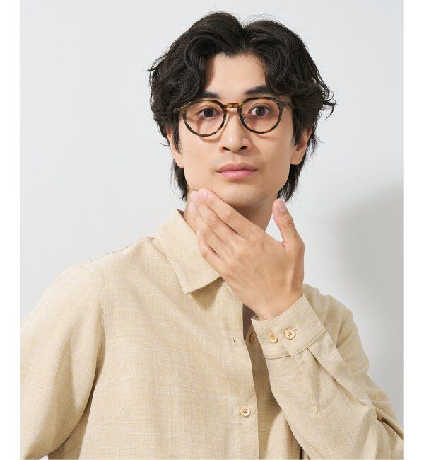  「Zoff|UNITED ARROWS|ボストン型 メガネ｜ユナイテッドアローズ プレミアム レンズ交換券付」|メガネ|