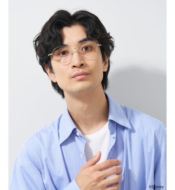  「ボストン型 メガネ Disney PRINCESS 白雪姫 (ドレスアップライン) ディズニープリンセス レンズ交換券付」|メガネ|