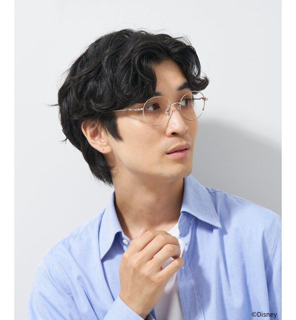  「ボストン型 メガネ Disney PRINCESS 白雪姫 (ドレスアップライン) ディズニープリンセス レンズ交換券付」|メガネ|