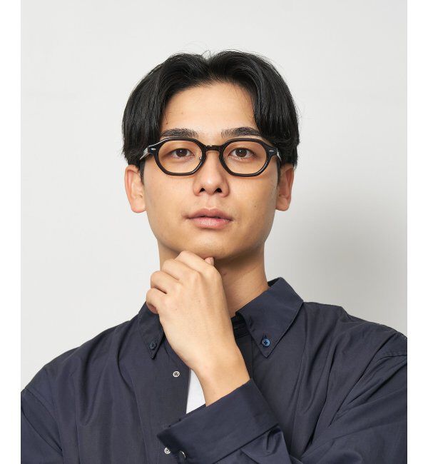  「Zoff｜SHIBATA HIKARI｜メガネ｜多角形型｜伊達・度付き レンズ交換券付」|メガネ|