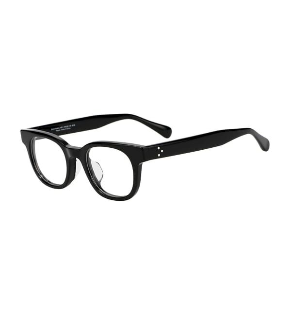  「Zoff｜メガネ｜黒縁 太縁フレーム 伊達・度付き｜FASHION VINTAGE レンズ交換券付」|メガネ|