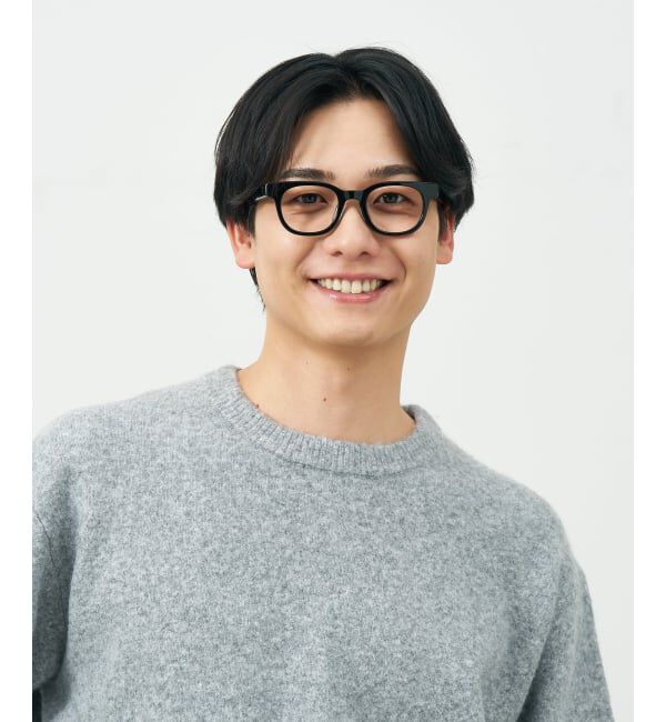  「Zoff｜メガネ｜黒縁 太縁フレーム 伊達・度付き｜FASHION VINTAGE レンズ交換券付」|メガネ|