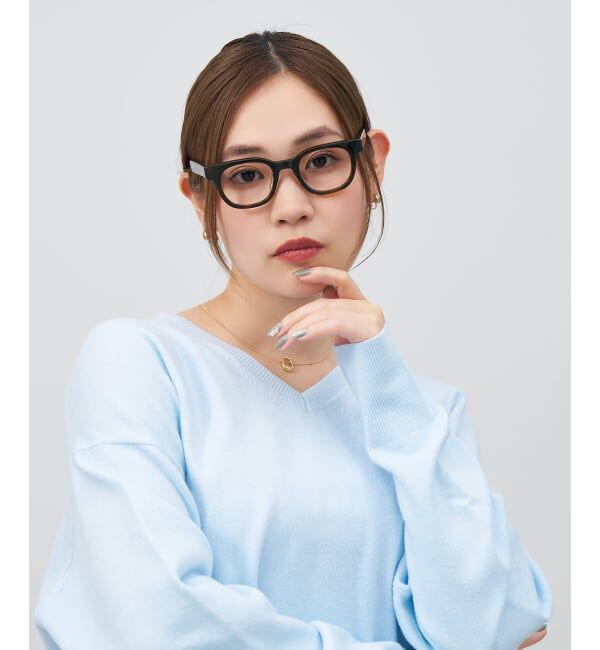  「Zoff｜メガネ｜黒縁 太縁フレーム 伊達・度付き｜FASHION VINTAGE レンズ交換券付」|メガネ|