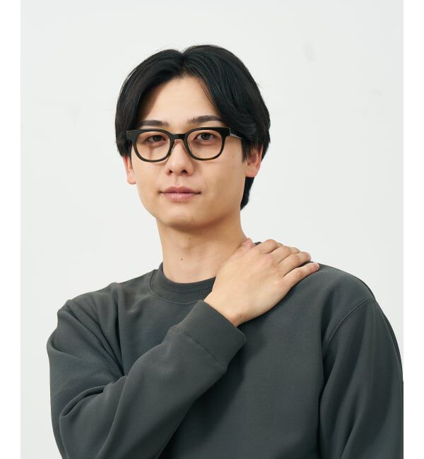  「Zoff｜メガネ｜黒縁 太縁フレーム 伊達・度付き｜FASHION VINTAGE レンズ交換券付」|メガネ|