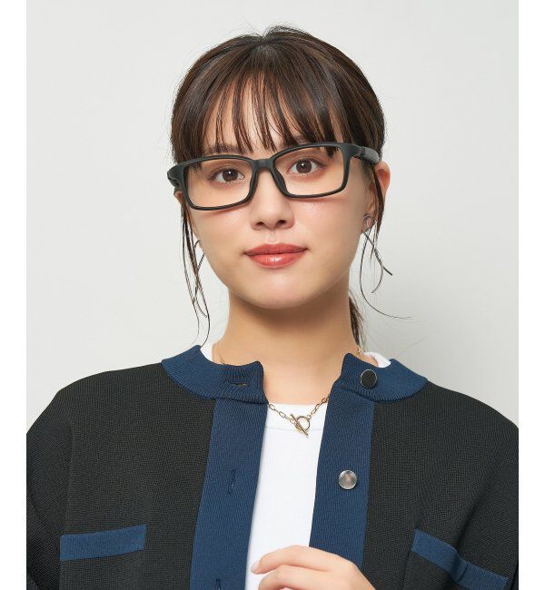  「Zoff｜GALILEO メガネ 柔軟性抜群 金属フリー Lサイズ ユニセックス レンズ交換券付」|メガネ|