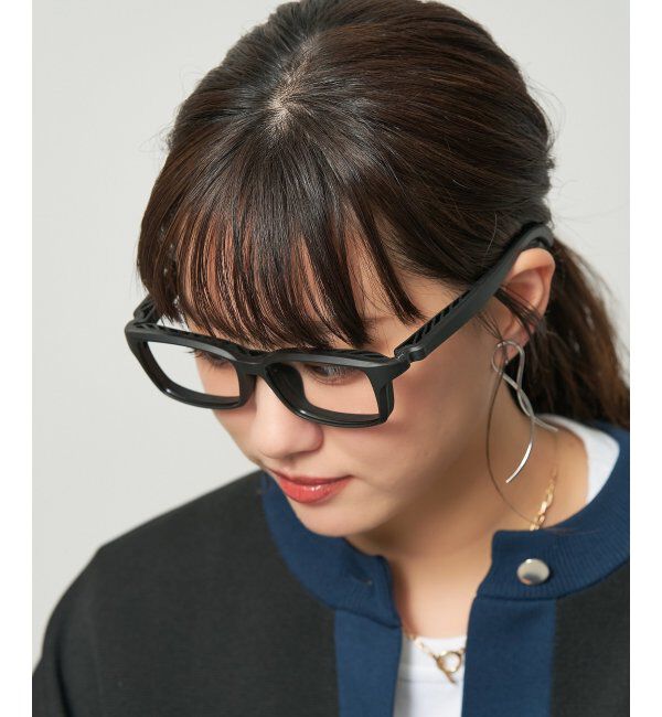  「Zoff｜GALILEO メガネ 柔軟性抜群 金属フリー Lサイズ ユニセックス レンズ交換券付」|メガネ|