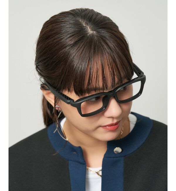  「Zoff｜GALILEO メガネ 柔軟性抜群 金属フリー Lサイズ ユニセックス レンズ交換券付」|メガネ|