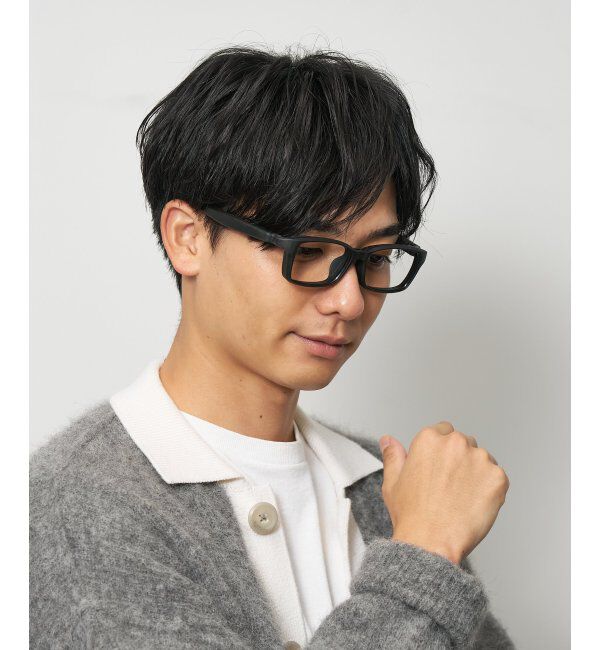  「Zoff｜GALILEO メガネ 柔軟性抜群 金属フリー Lサイズ ユニセックス レンズ交換券付」|メガネ|