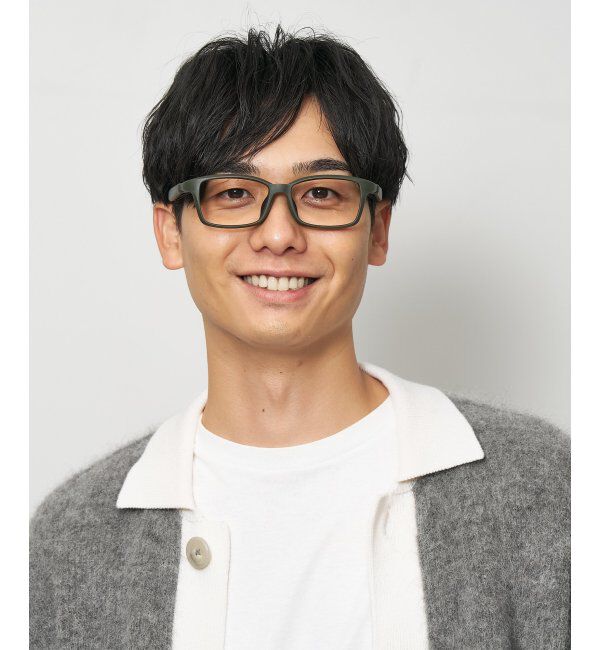  「Zoff｜GALILEO メガネ 柔軟性抜群 金属フリー Lサイズ ユニセックス レンズ交換券付」|メガネ|