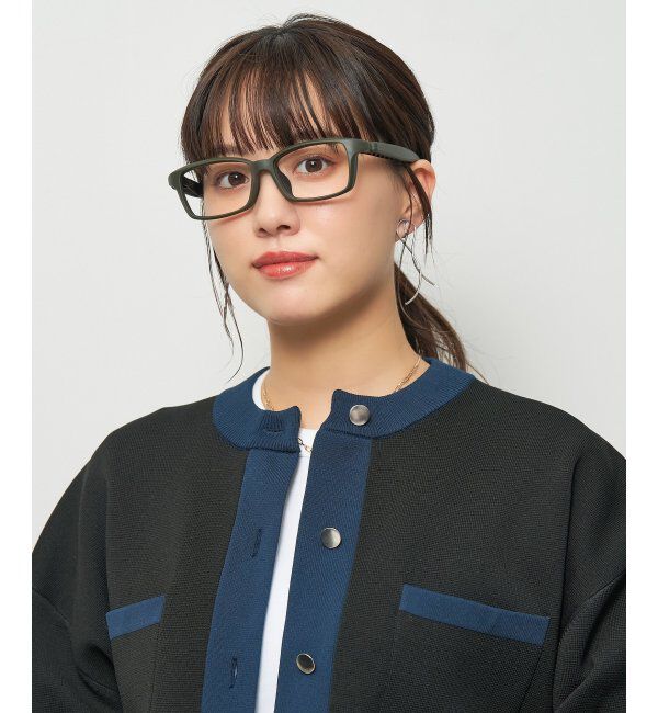  「Zoff｜GALILEO メガネ 柔軟性抜群 金属フリー Lサイズ ユニセックス レンズ交換券付」|メガネ|