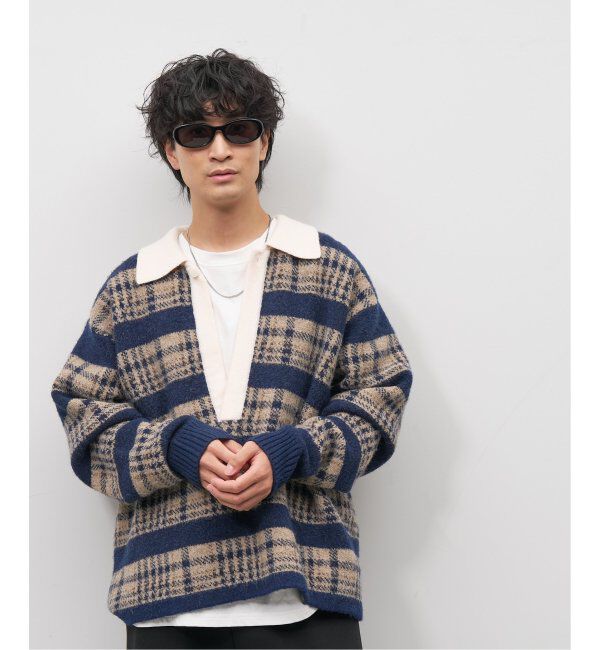  「Zoff｜Knuth Marf オーバル型 サングラス   横長｜カラーレンズ｜UVカット 紫外線対策｜ユニセックス  」|サングラス|