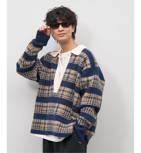  「Zoff｜Knuth Marf オーバル型 サングラス   横長｜カラーレンズ｜UVカット 紫外線対策｜ユニセックス  」|サングラス|