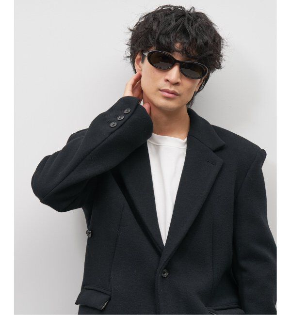  「Zoff｜Knuth Marf オーバル型 サングラス   横長｜カラーレンズ｜UVカット 紫外線対策｜ユニセックス  」|サングラス|