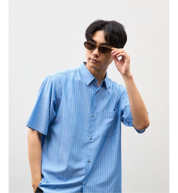  「Zoff｜Knuth Marf オーバル型 サングラス   横長｜カラーレンズ｜UVカット 紫外線対策｜ユニセックス  」|サングラス|