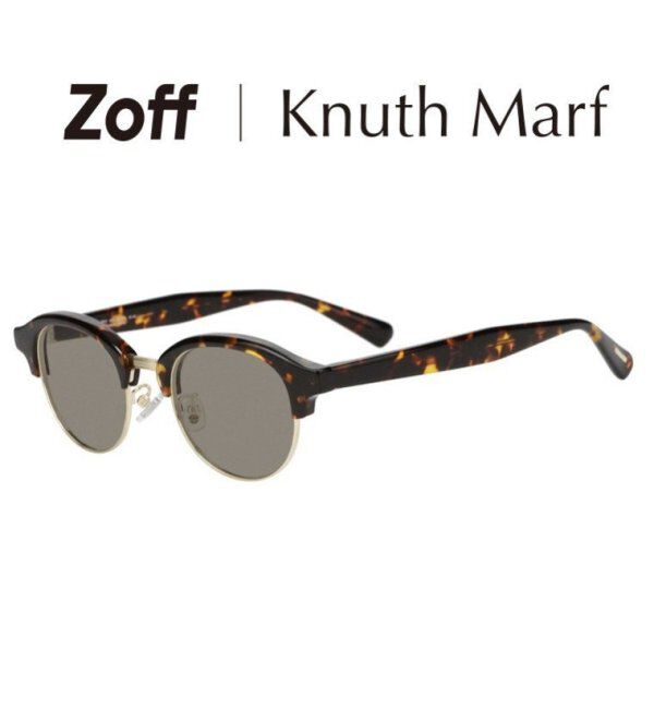  「Zoff｜Knuth Marf ボストン型 サングラス    UVカット 紫外線対策｜ユニセックス｜｜サーモント型  」|サングラス|