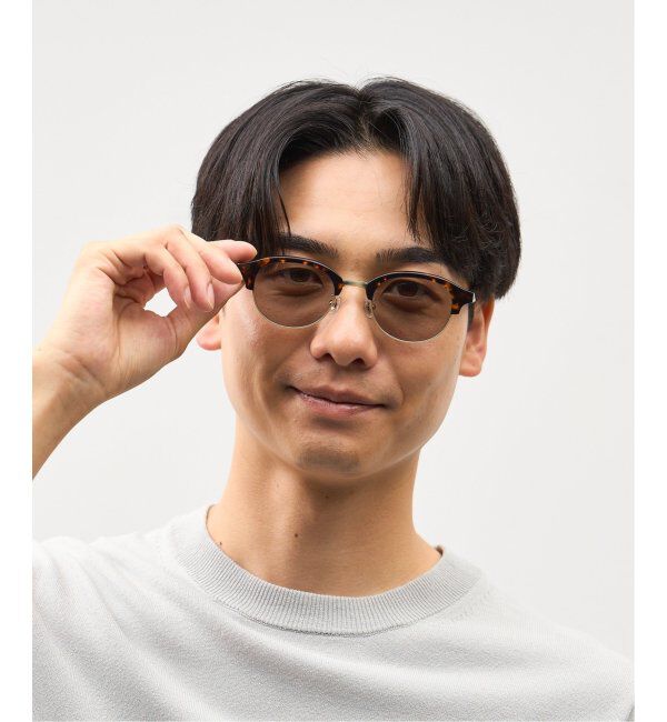  「Zoff｜Knuth Marf ボストン型 サングラス    UVカット 紫外線対策｜ユニセックス｜｜サーモント型  」|サングラス|