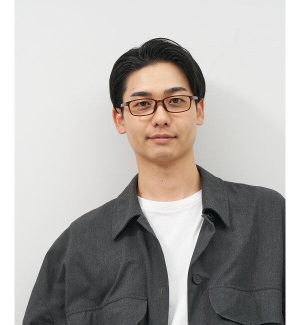  「Zoff｜スクエア型 メガネ｜ 伊達・度付き｜ビジネス 読書 レンズ交換券付」|メガネ|