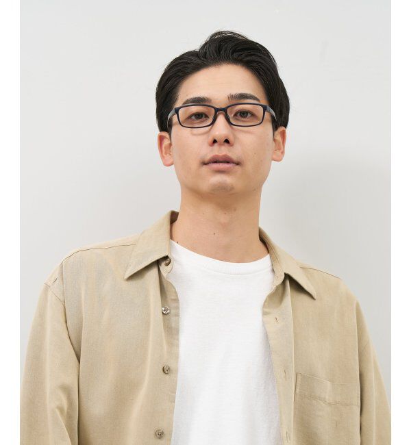  「Zoff｜スクエア型 メガネ｜ 伊達・度付き｜ビジネス 読書 レンズ交換券付」|メガネ|