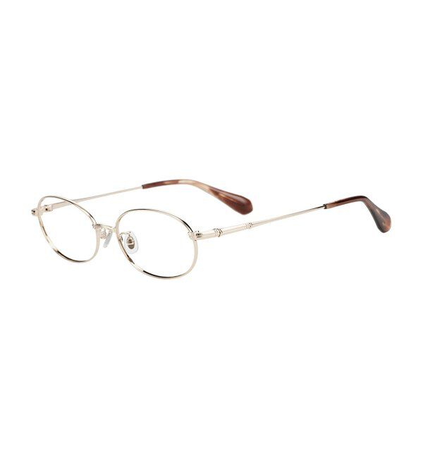  「Zoff｜オーバル メガネ｜メタルフレーム 伊達・度付き｜TRAD METAL レンズ交換券付」|メガネ|