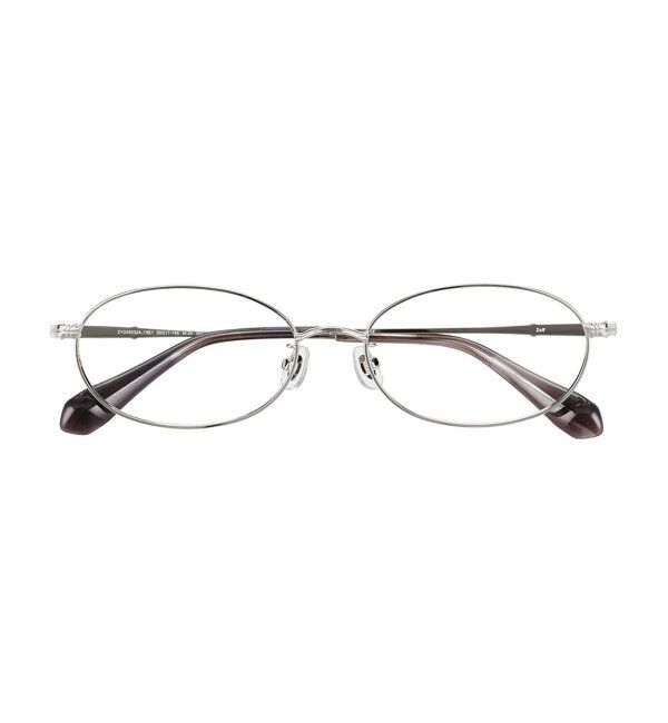  「Zoff｜オーバル メガネ｜メタルフレーム 伊達・度付き｜TRAD METAL レンズ交換券付」|メガネ|
