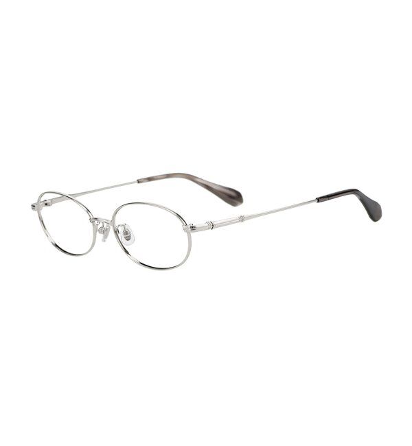  「Zoff｜オーバル メガネ｜メタルフレーム 伊達・度付き｜TRAD METAL レンズ交換券付」|メガネ|