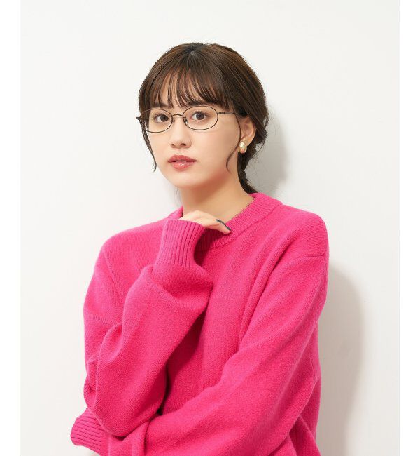  「Zoff｜オーバル メガネ｜メタルフレーム 伊達・度付き｜TRAD METAL レンズ交換券付」|メガネ|