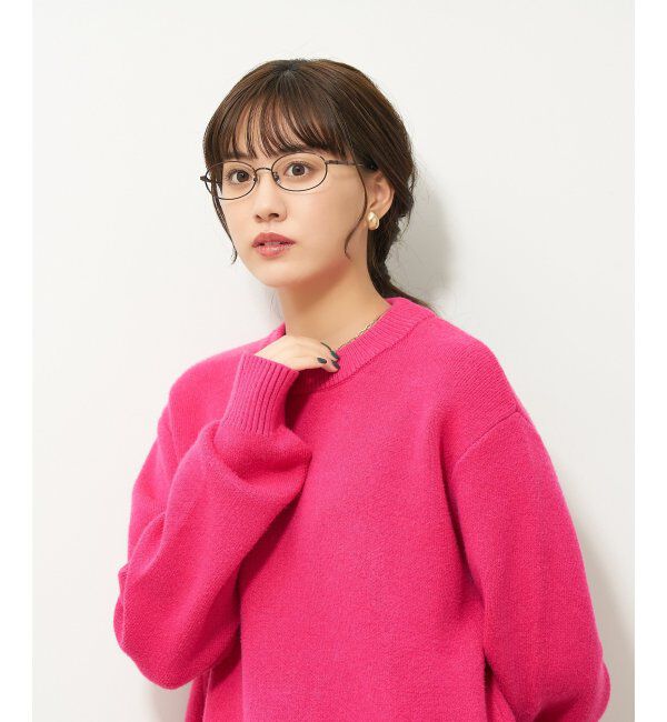  「Zoff｜オーバル メガネ｜メタルフレーム 伊達・度付き｜TRAD METAL レンズ交換券付」|メガネ|