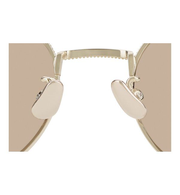  「【LOVE BY e.m.コラボ】【WEB限定】&ldquo;flutter&rdquo;｜ボストン型メタルサングラス｜Zoff｜LOVE BY e.m.」|サングラス|