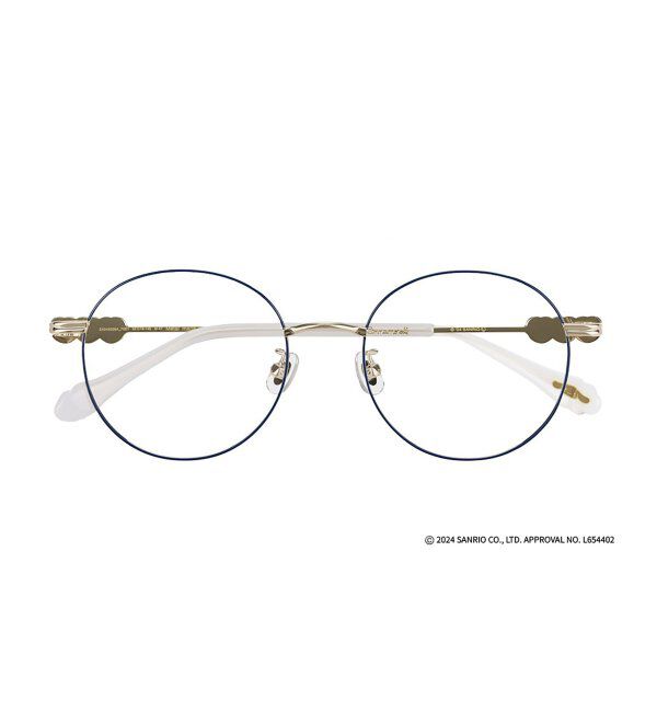  「Zoff｜Sanrio Characters シナモロールモデル レンズ交換券付」|メガネ|