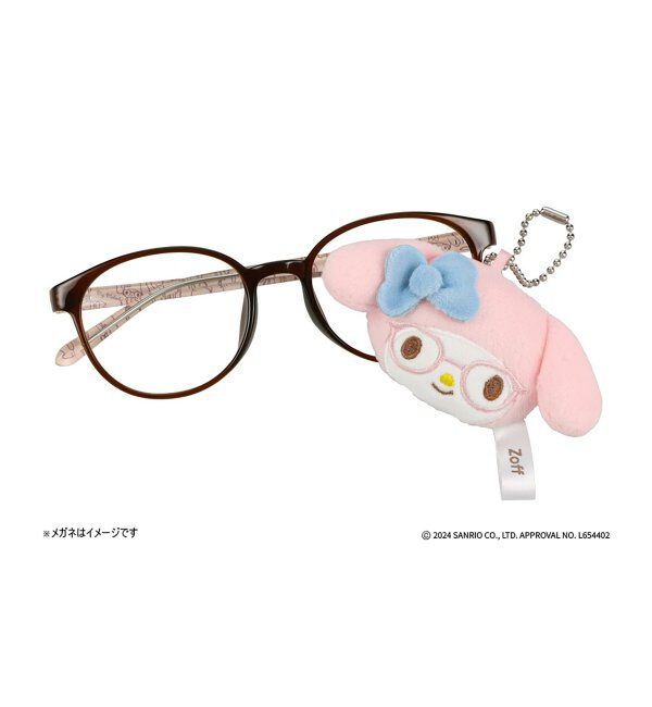  「Zoff｜Sanrio Characters シナモロールモデル マスコットクリーナー」|サングラス|