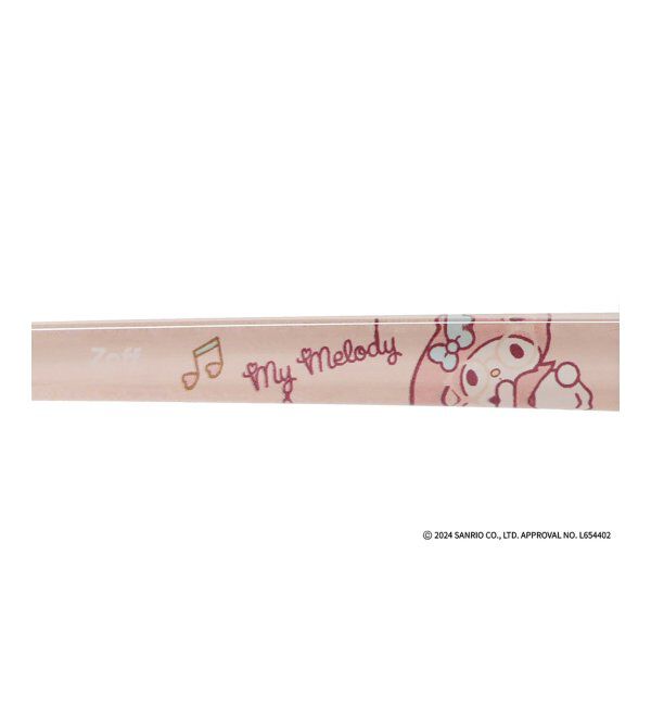  「Zoff｜Sanrio Characters マイメロディモデル レンズ交換券付」|メガネ|