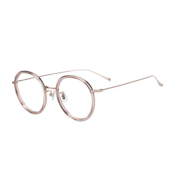  「Zoff｜丸型 メガネ｜高級感 チタン｜Made in JAPAN （メイドインジャパン） レンズ交換券付」|メガネ|