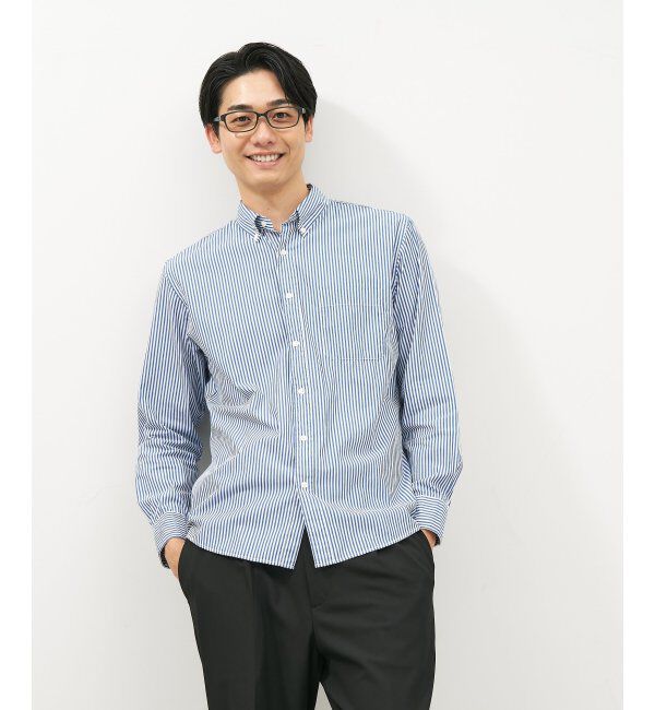  「ウェリントン型 メガネ | 似合うを科学したメガネ(Zoff NEW STANDARD) 伊達メガネ 度付き レンズ交換券付」|メガネ|