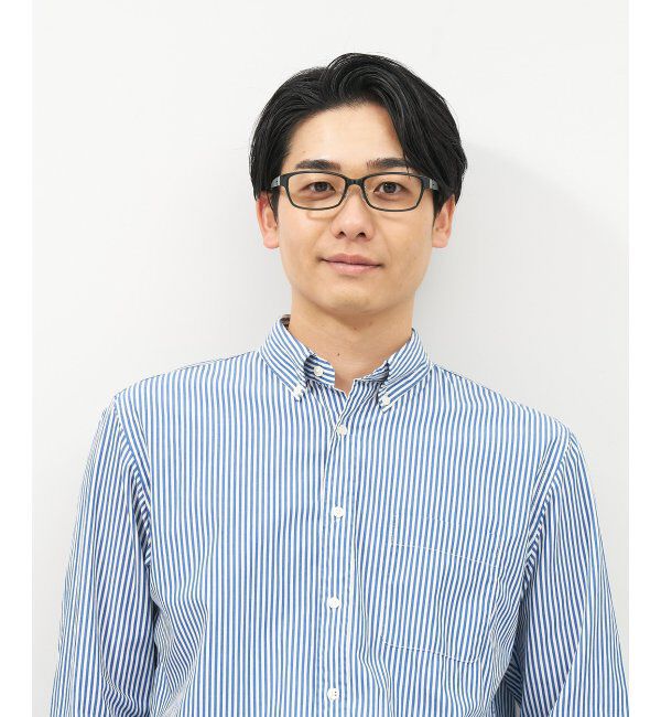  「ウェリントン型 メガネ | 似合うを科学したメガネ(Zoff NEW STANDARD) 伊達メガネ 度付き レンズ交換券付」|メガネ|