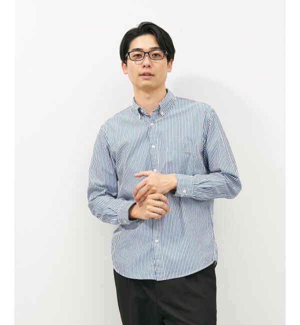  「ウェリントン型 メガネ | 似合うを科学したメガネ(Zoff NEW STANDARD) 伊達メガネ 度付き レンズ交換券付」|メガネ|濃ブルー