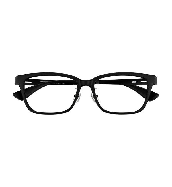 「ウェリントン型 メガネ | 似合うを科学したメガネ(Zoff NEW STANDARD) 伊達メガネ 度付き レンズ交換券付」|メガネ|
