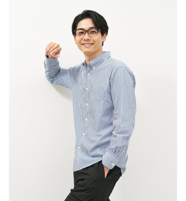  「ウェリントン型 メガネ | 似合うを科学したメガネ(Zoff NEW STANDARD) 伊達メガネ 度付き レンズ交換券付」|メガネ|ブラック系その他2