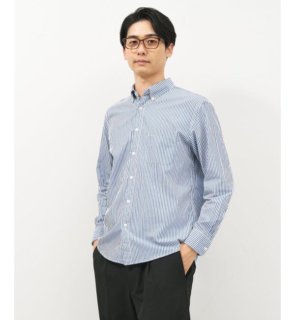  「ウェリントン型 メガネ | 似合うを科学したメガネ(Zoff NEW STANDARD) 伊達メガネ 度付き レンズ交換券付」|メガネ|薄ブラウン1