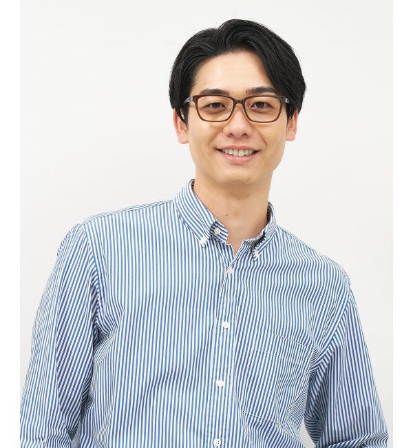  「ウェリントン型 メガネ | 似合うを科学したメガネ(Zoff NEW STANDARD) 伊達メガネ 度付き レンズ交換券付」|メガネ|