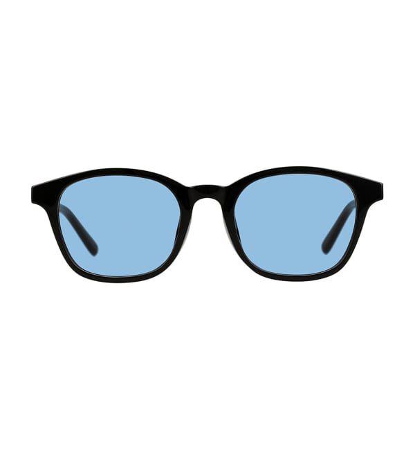  「SUNCUTGlasses/UV100%CUT ウェリントン型 サングラス | カラーレンズ 太縁フレーム  紫外線対策 UVカット」|サングラス|