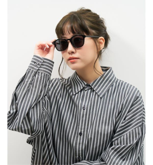  「SUNCUTGlasses/UV100%CUT ウェリントン型 サングラス | カラーレンズ 太縁フレーム  紫外線対策 UVカット」|サングラス|