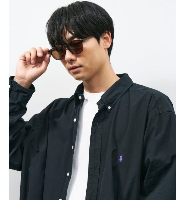  「SUNCUTGlasses/UV100%CUT ウェリントン型 サングラス | カラーレンズ 太縁フレーム  紫外線対策 UVカット」|サングラス|