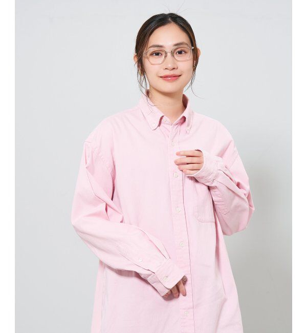  「ウェリントン型 メガネ | コンビネーションフレーム チタン 軽量 レディース 大人可愛い レンズ交換券付」|メガネ|